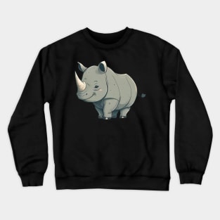 Baby Rhino - Cute Crewneck Sweatshirt